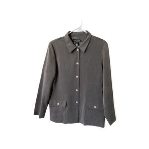 Vintage Dialogue Gray Blazer/ Jacket 14